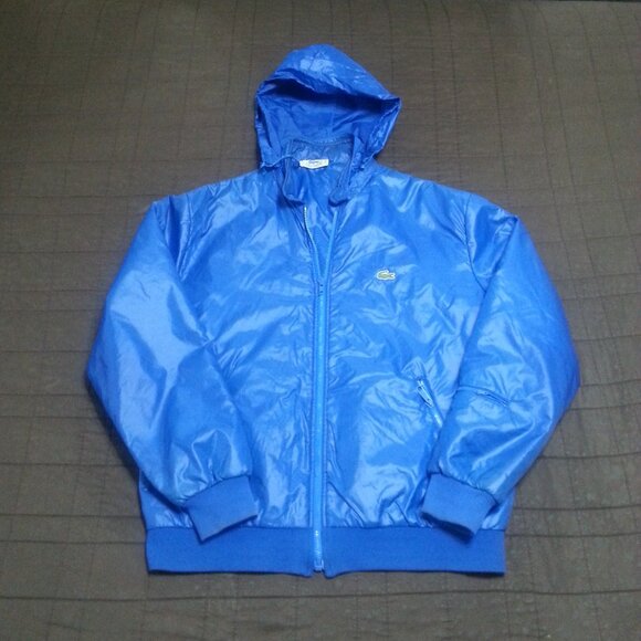 Izod Lacoste Other - Vintage Izod Lacoste Jacket Puffer Bomber Hooded  Men's Large Winter 80's 70's